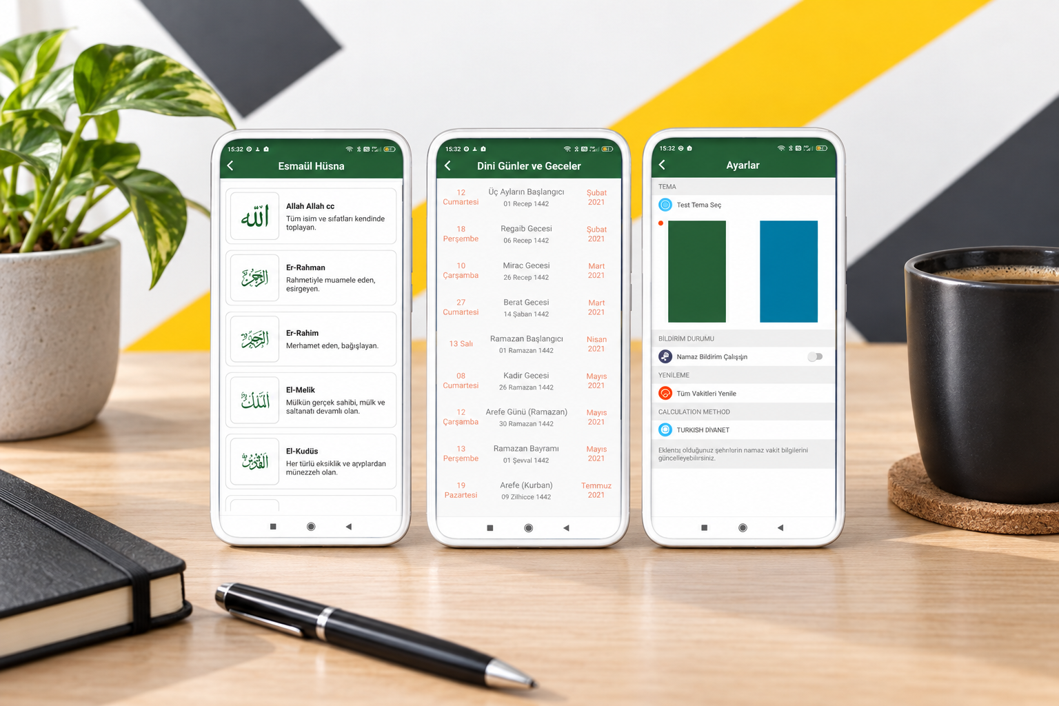 Gelişmiş Ezan Vakitleri - APP